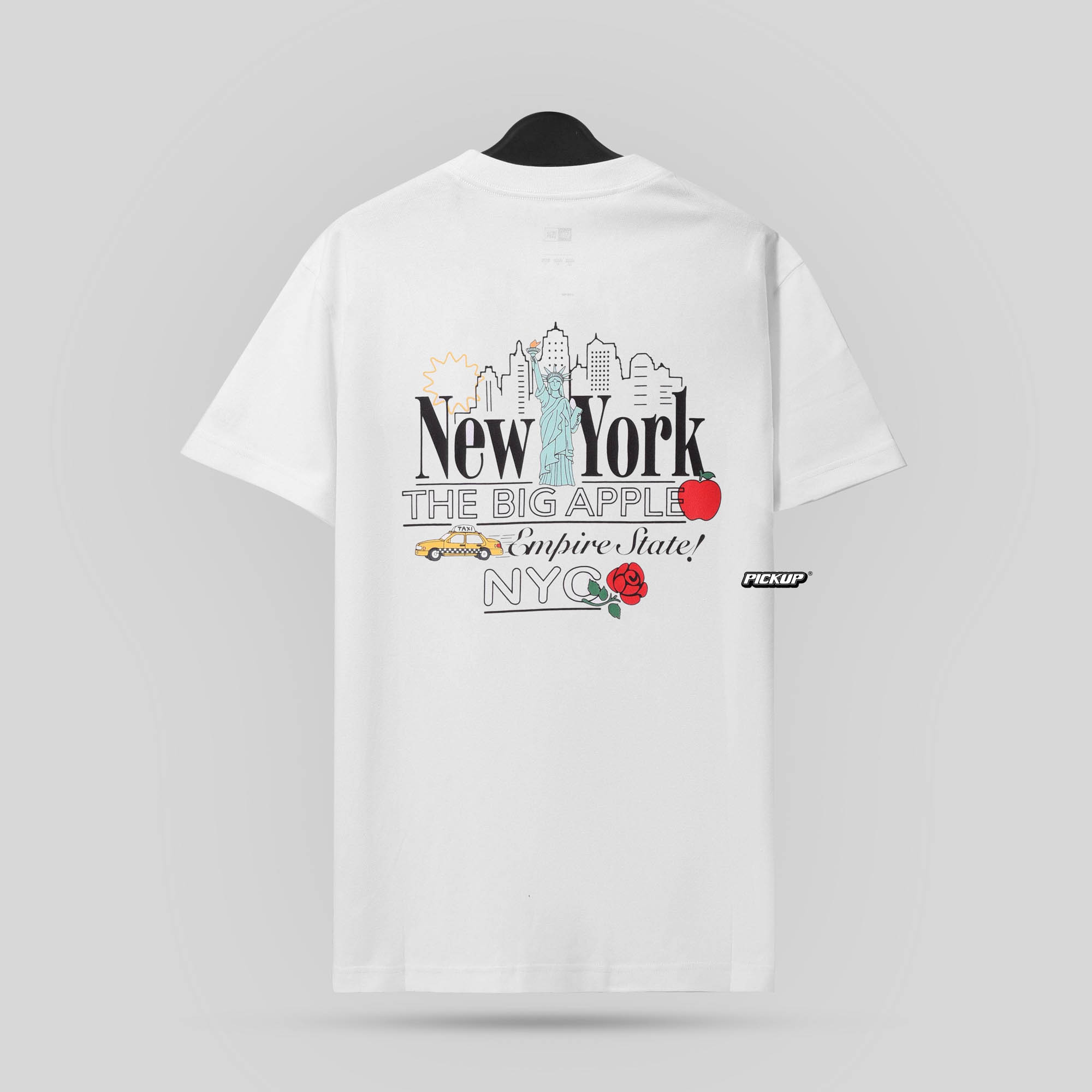 NEW ERA NEW YORK LOGOS T-SHIRT - WHITE