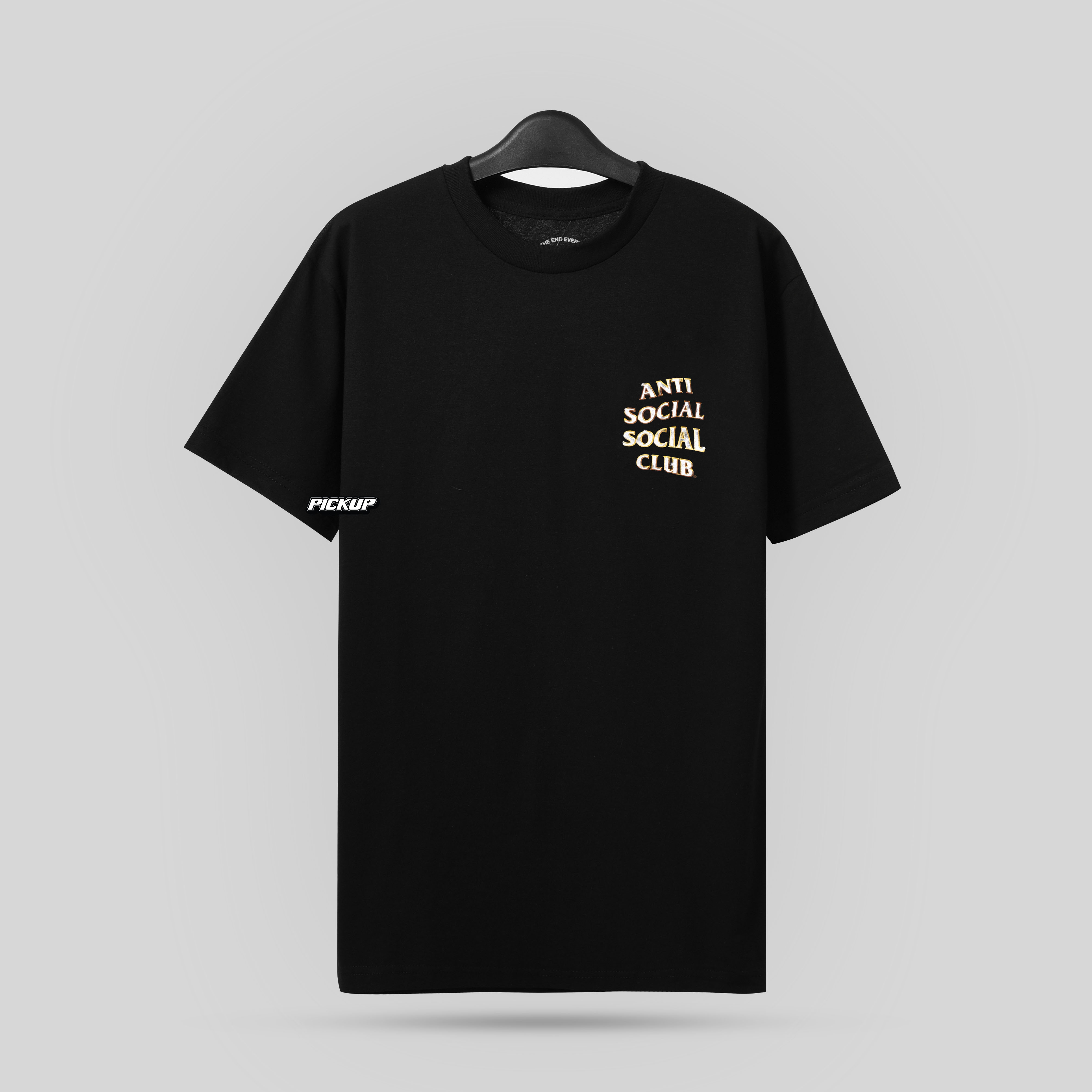 assc golden t-shirt - black