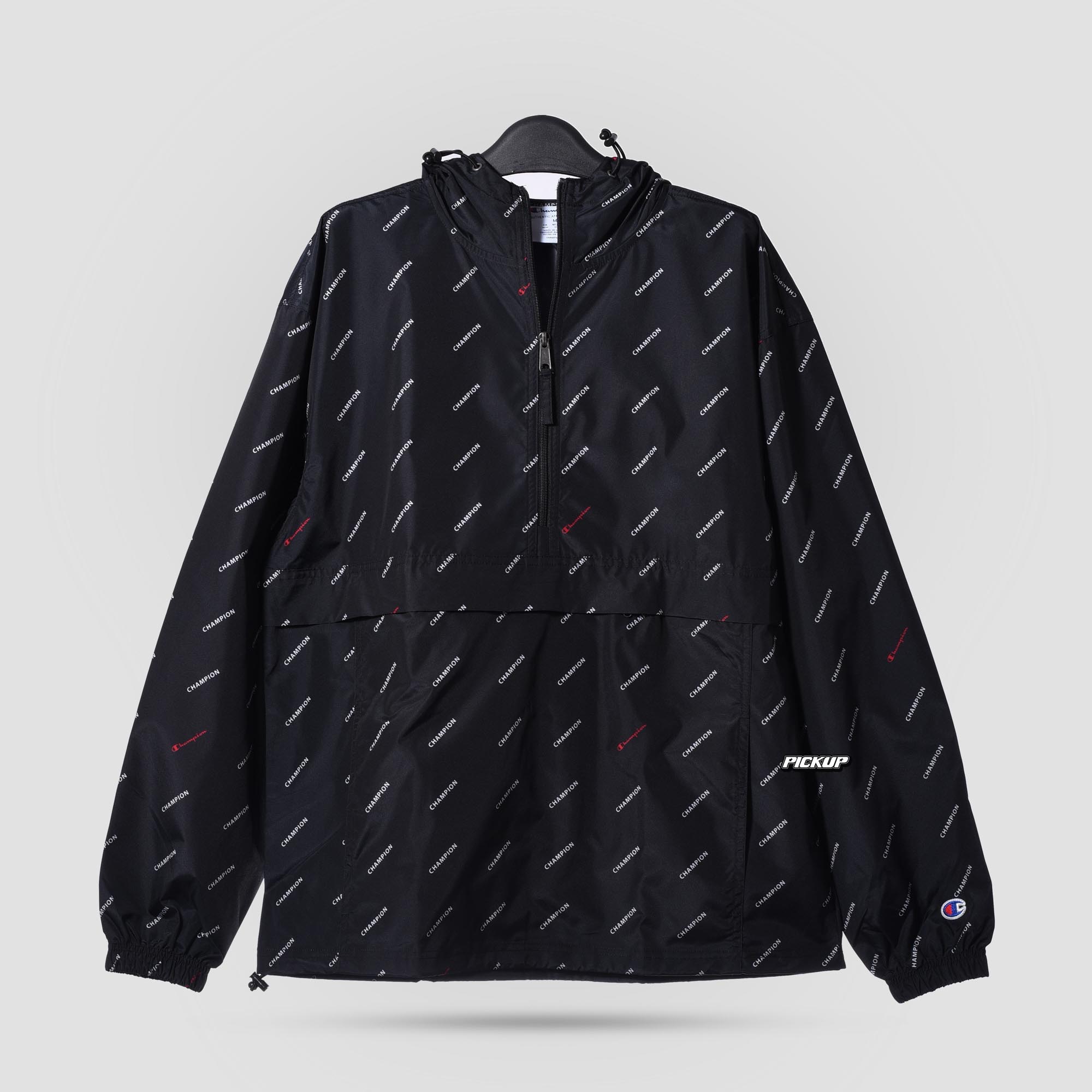CHAMPION PACKABLE JACKET - ALL OVER LOGO
